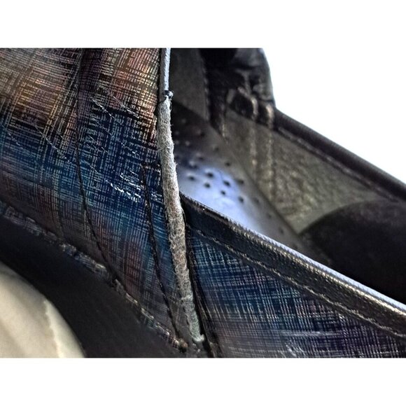 Dansko XP Women's EU 37 US 6.5/7 Metallic Stripe Round Toe Clogs FLAWS - Picture 7 of 13